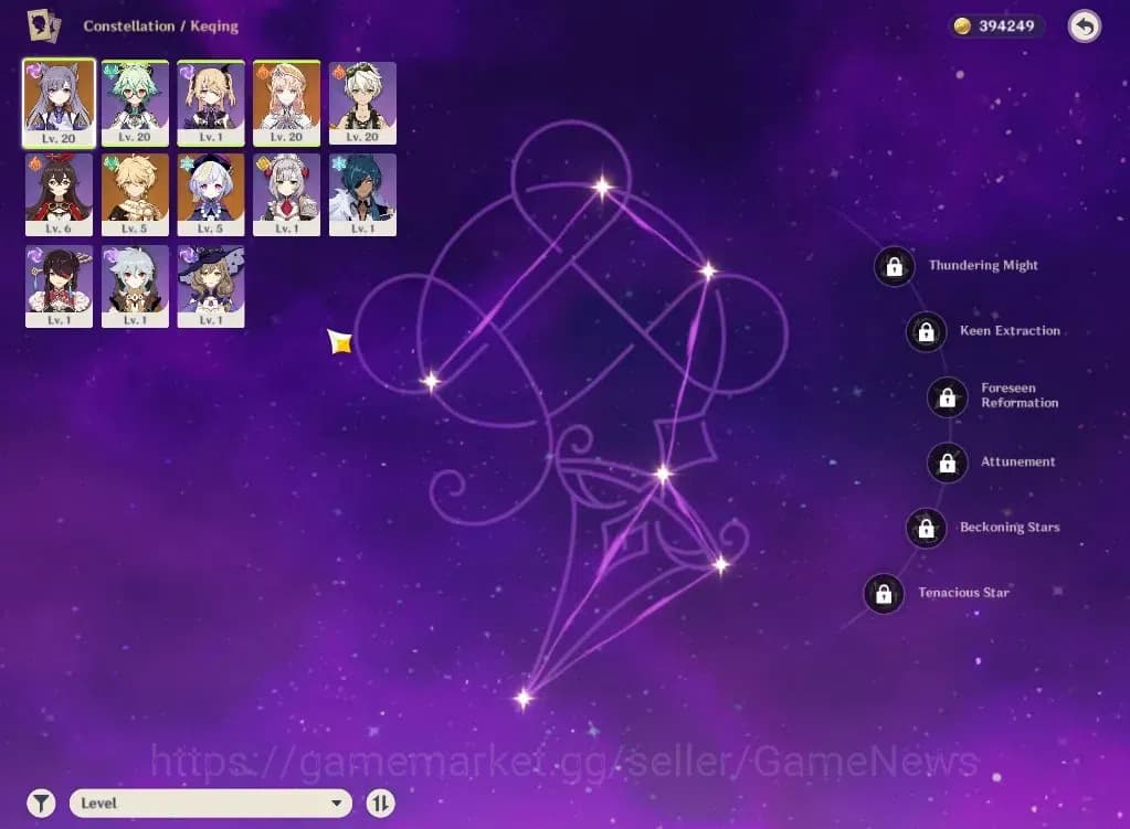 Genshin Impact Accounts ASIA|AR11|Fresh Starter|1Limited+9(*4Character)|Ni image 4