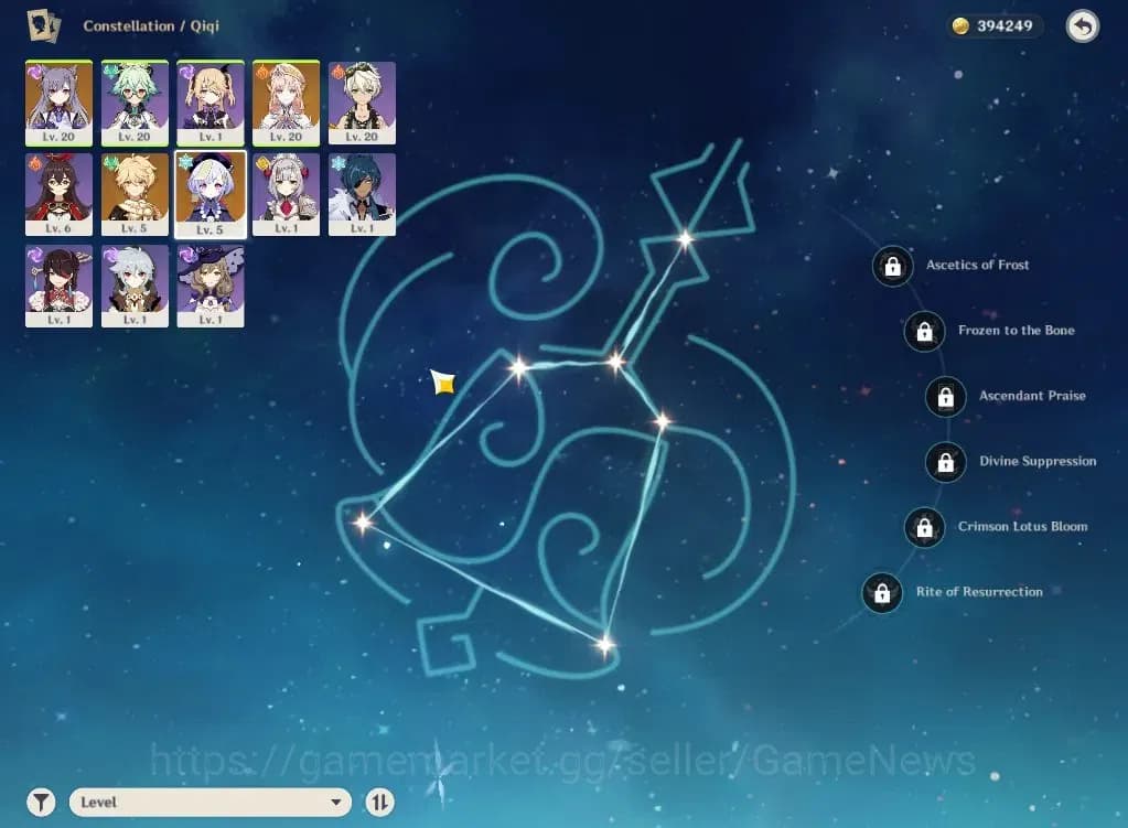 Genshin Impact Accounts ASIA|AR11|Fresh Starter|1Limited+9(*4Character)|Ni image 5