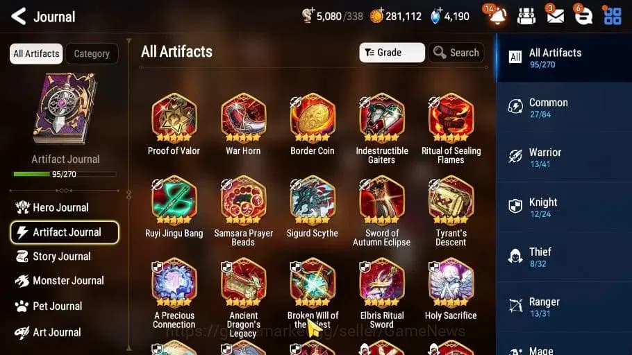 Epic Seven Accounts GLOBAL Verif|22 ML(Notos,Salome,LOTS,B Arunka,NM L image 12