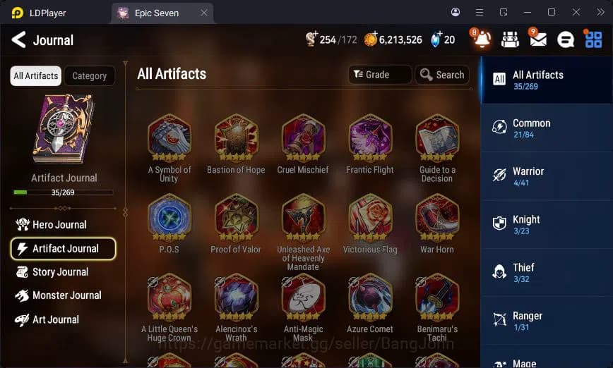 Epic Seven Accounts Global Unverif | 1ML | Tieria | Judge Kise | Victo image 14