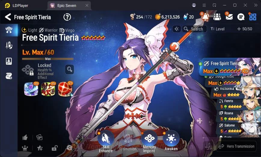 Epic Seven Accounts Global Unverif | 1ML | Tieria | Judge Kise | Victo image 17