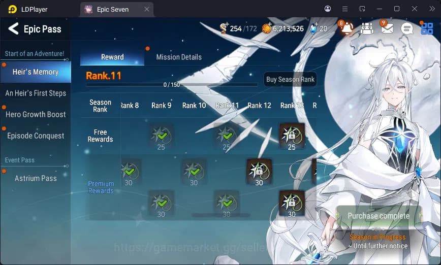 Epic Seven Accounts Global Unverif | 1ML | Tieria | Judge Kise | Victo image 4