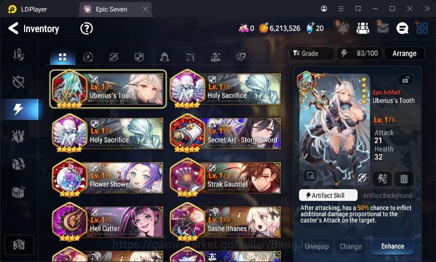 Epic Seven Accounts Global Unverif | 1ML | Tieria | Judge Kise | Victo image 8