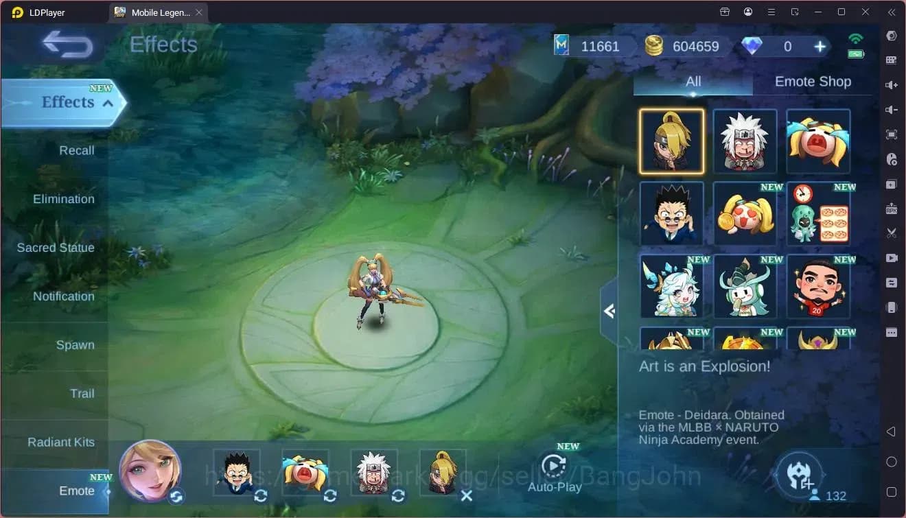 Mobile Legends: Bang Bang Accounts Global|Hero 132 skin 289|Renowned|KOF Karina|CC Na image 17
