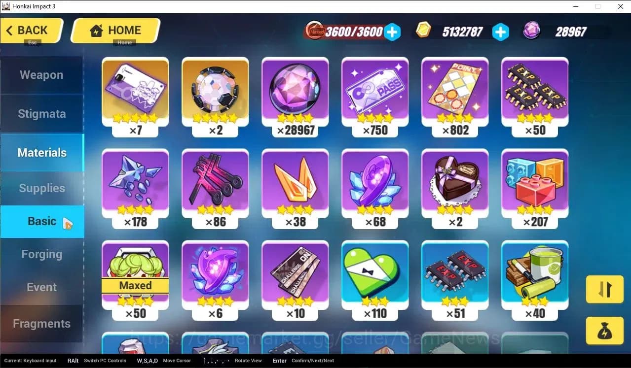 Honkai Impact 3rd Accounts SEA Lv42|1 Fullset (Bronya Zaychik Silverwing N-EX image 9