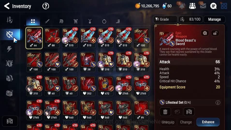 Epic Seven Accounts GLOBAL Verif|New Era|4 ML(Salome,DB Senya,SP Polit image 10