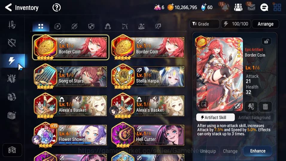 Epic Seven Accounts GLOBAL Verif|New Era|4 ML(Salome,DB Senya,SP Polit image 9