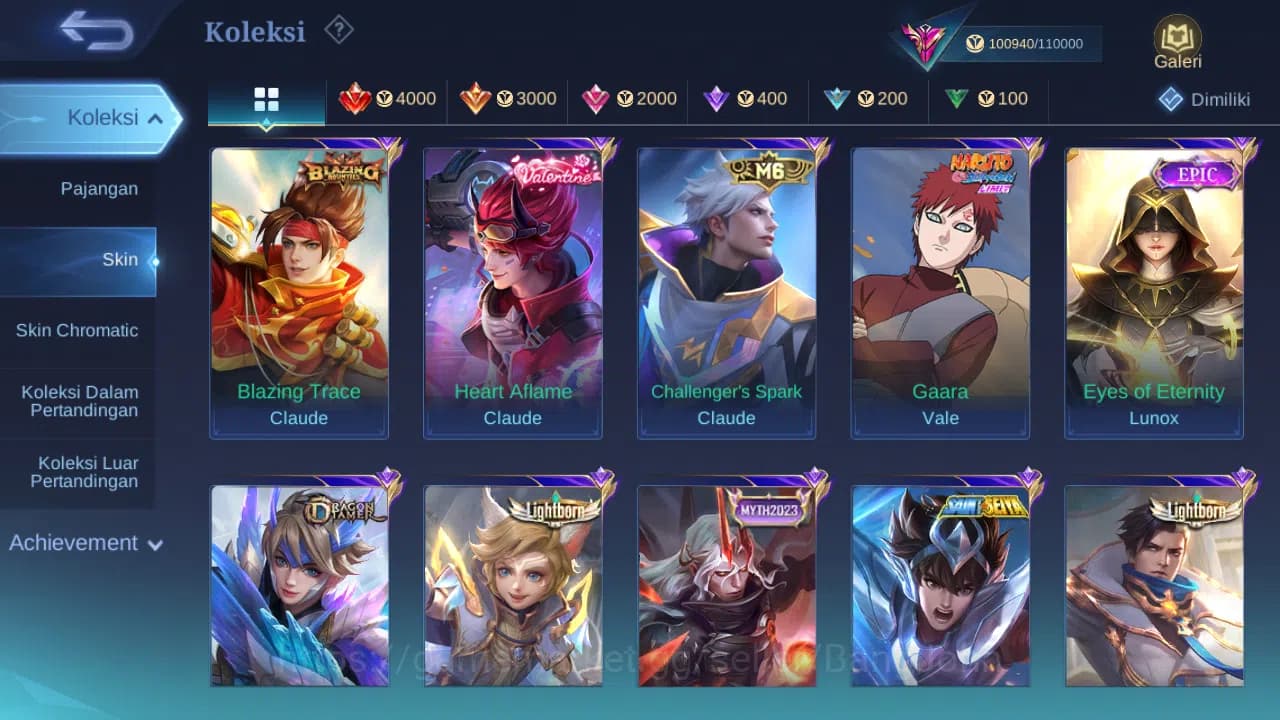 Mobile Legends: Bang Bang Accounts GLOBAL Hero 132 Skin 368 Aspirant Layla | Starwars image 10