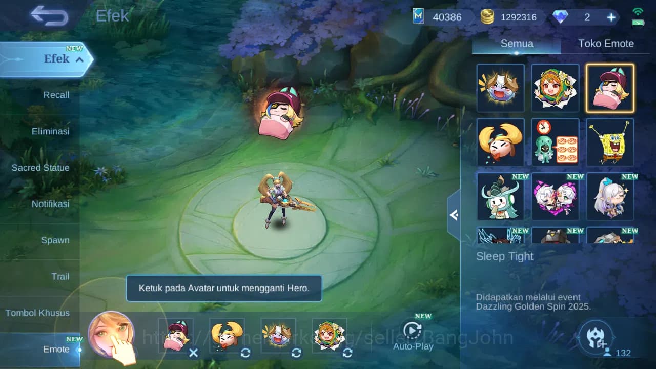Mobile Legends: Bang Bang Accounts GLOBAL Hero 132 Skin 368 Aspirant Layla | Starwars image 15