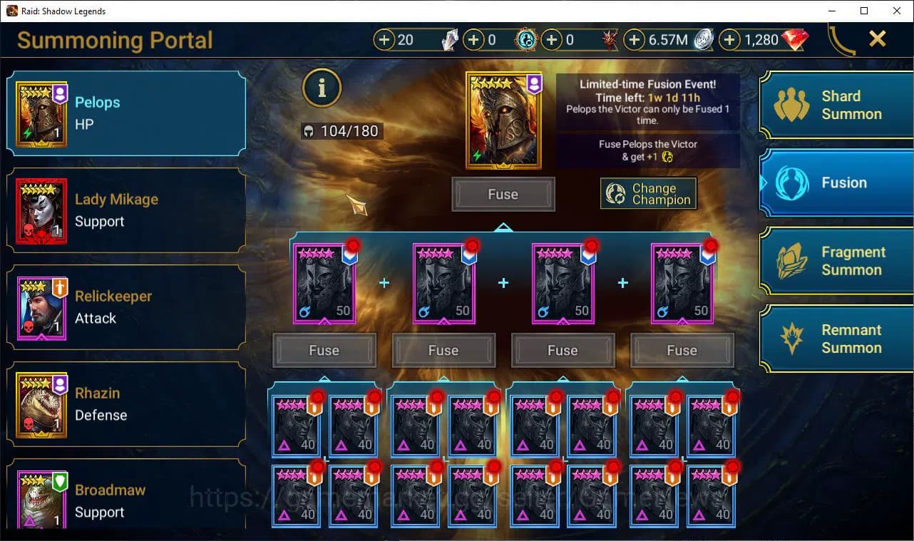 Raid: Shadow Legends Accounts Lv71 3,8M Pwr|1 Myth Embrys + Senna|58 Legends(Tit image 10