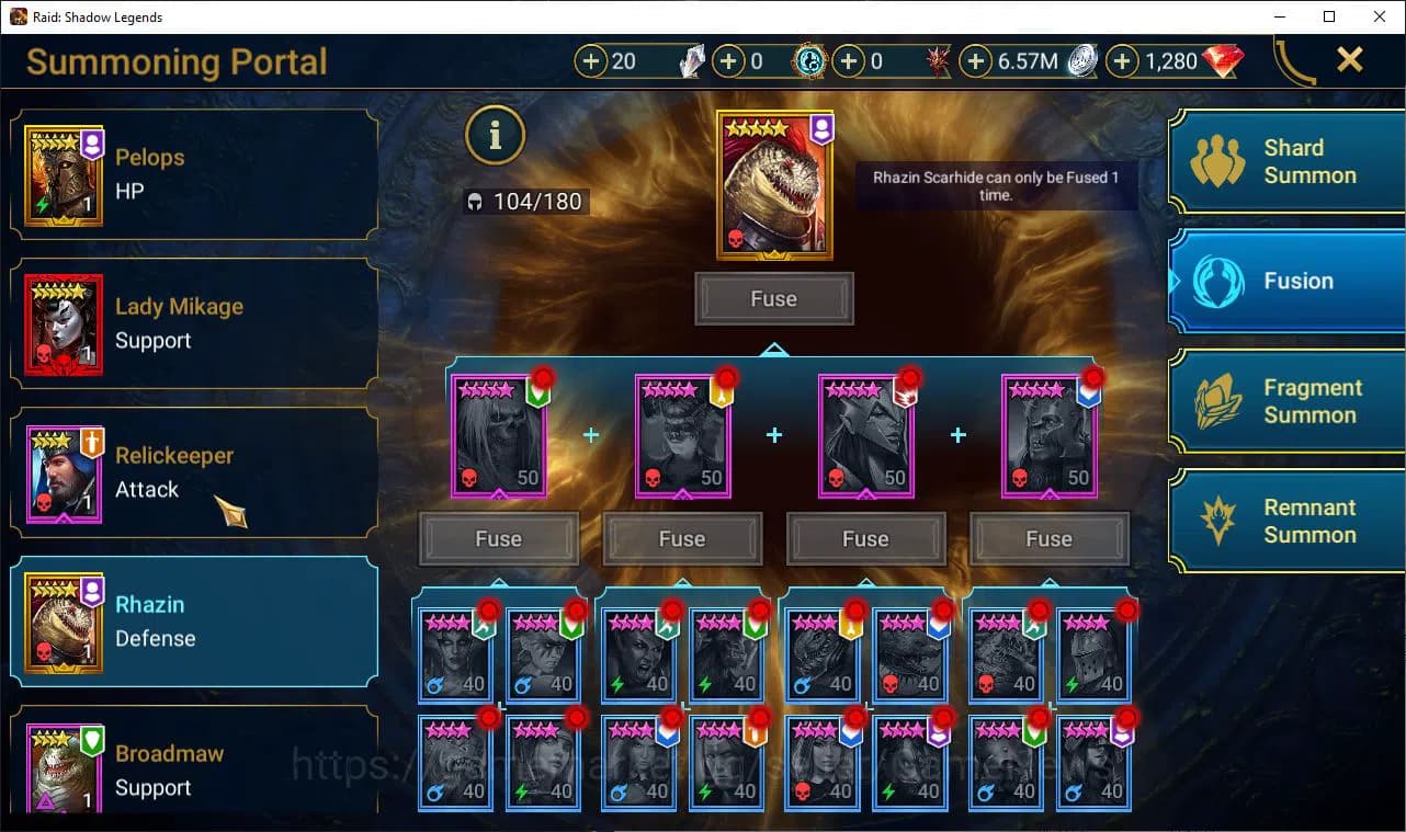 Raid: Shadow Legends Accounts Lv71 3,8M Pwr|1 Myth Embrys + Senna|58 Legends(Tit image 11