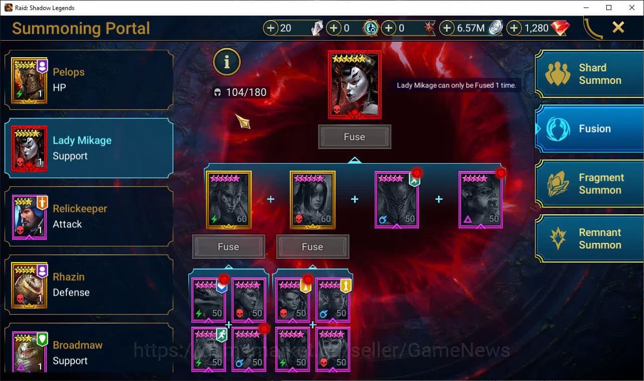 Raid: Shadow Legends Accounts Lv71 3,8M Pwr|1 Myth Embrys + Senna|58 Legends(Tit image 13