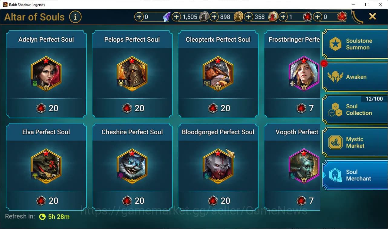 Raid: Shadow Legends Accounts Lv71 3,8M Pwr|1 Myth Embrys + Senna|58 Legends(Tit image 17