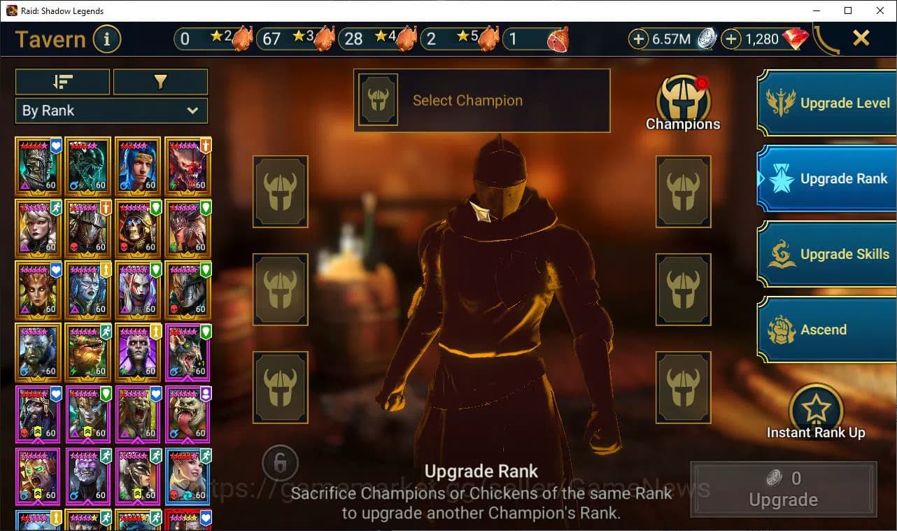 Raid: Shadow Legends Accounts Lv71 3,8M Pwr|1 Myth Embrys + Senna|58 Legends(Tit image 20