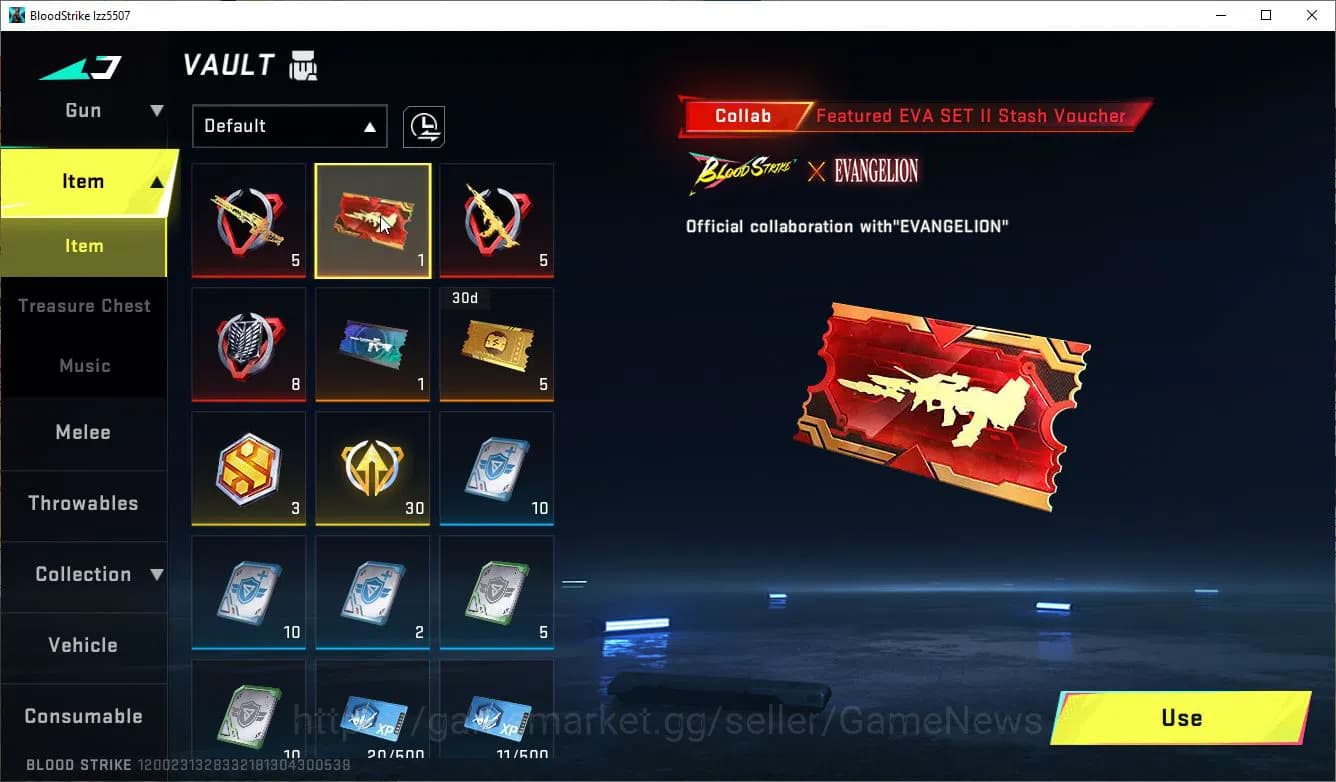 Blood Strike Accounts ASIA|Collab AOT(KAG6,FAL)+Melee OneHandAxe|7 ULTRA image 11