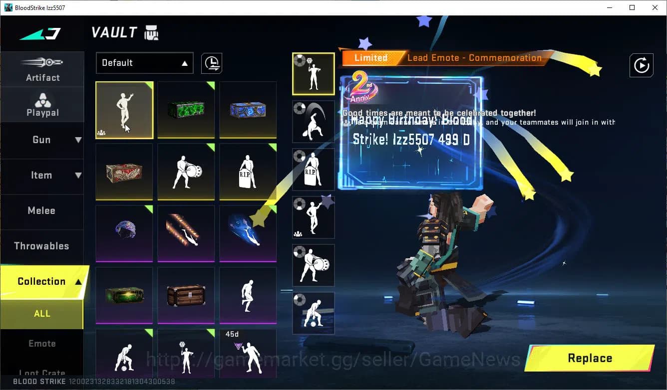 Blood Strike Accounts ASIA|Collab AOT(KAG6,FAL)+Melee OneHandAxe|7 ULTRA image 7