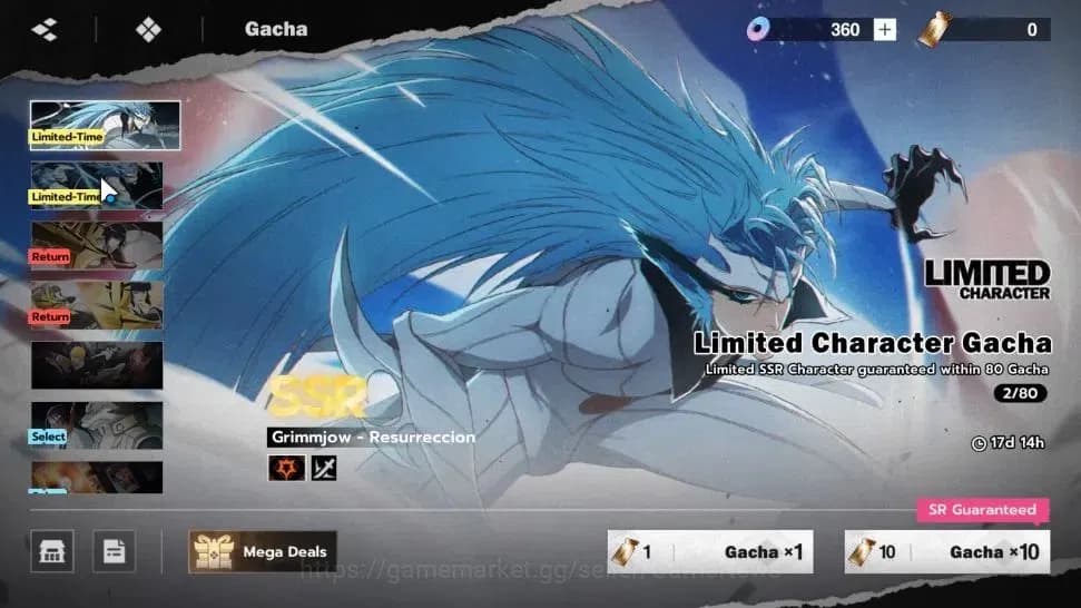 BLEACH: Soul Resonance Accounts Crunchyroll NA |Fresh Starter LV 3|3 SSR Aizen, Ma image 11