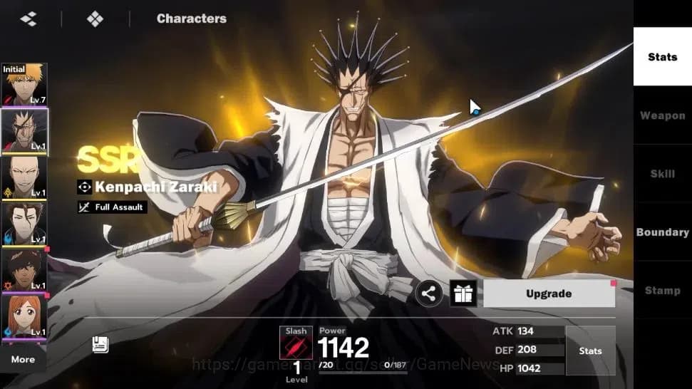 BLEACH: Soul Resonance Accounts Crunchyroll NA |Fresh Starter LV 3|3 SSR Aizen, Ma image 4