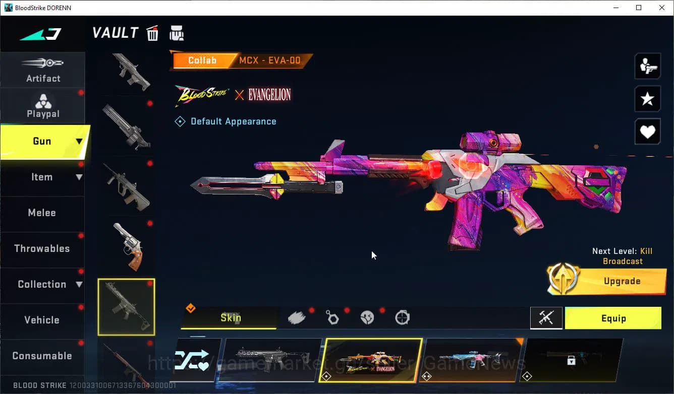 Blood Strike Accounts ASIA|MELE Axe-Crystal+20 ULTRA[Katya,Kraken,M4A1,V image 13