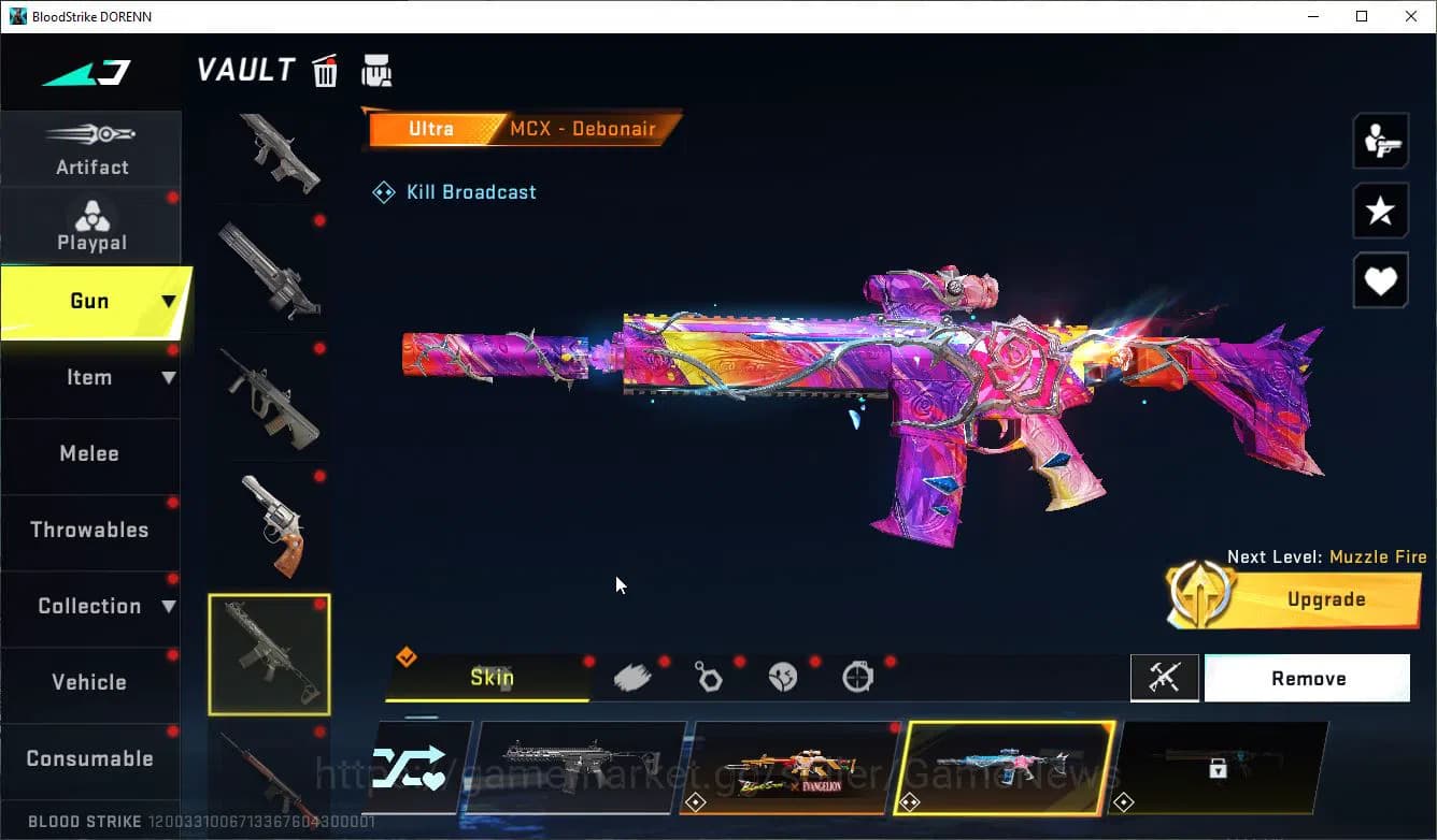 Blood Strike Accounts ASIA|MELE Axe-Crystal+20 ULTRA[Katya,Kraken,M4A1,V image 14
