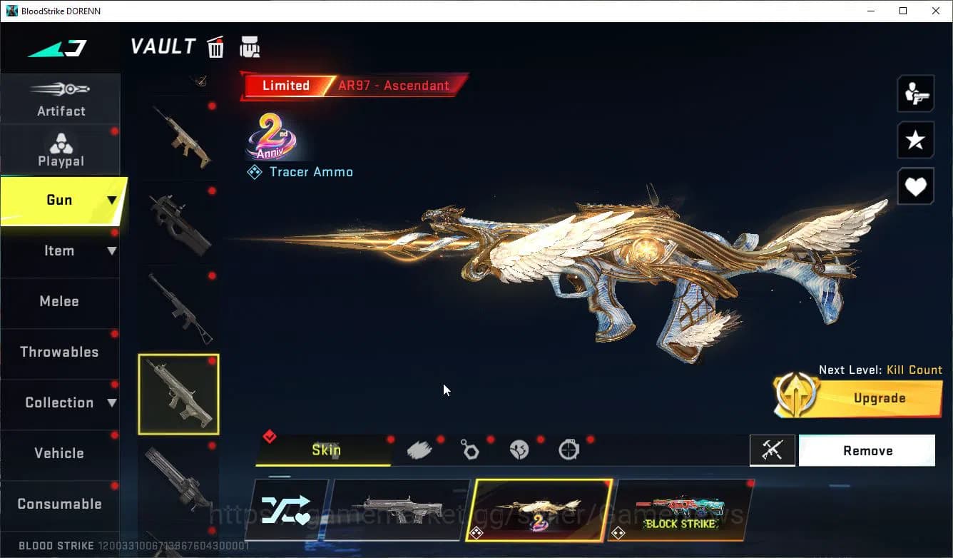 Blood Strike Accounts ASIA|MELE Axe-Crystal+20 ULTRA[Katya,Kraken,M4A1,V image 17