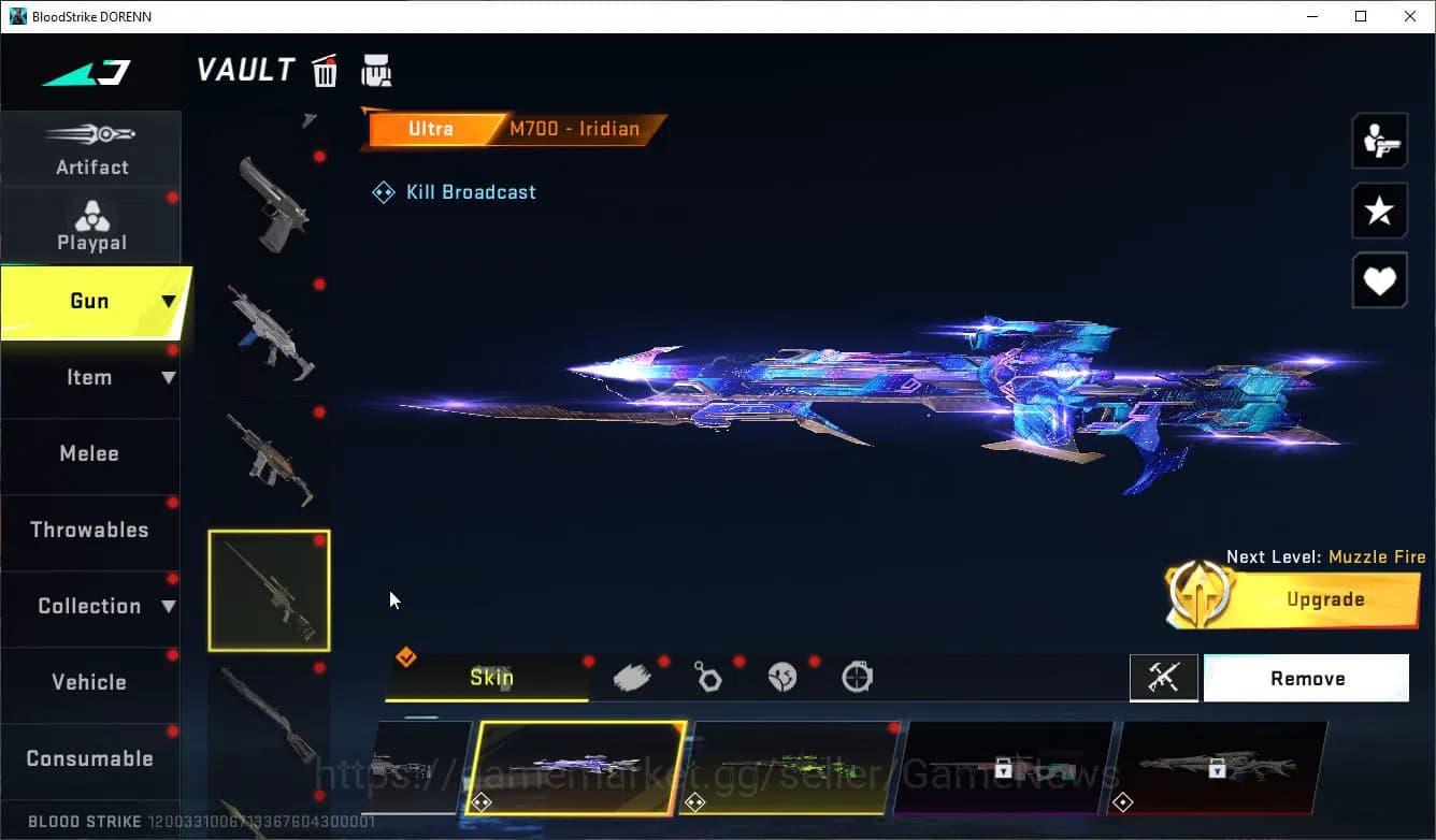 Blood Strike Accounts ASIA|MELE Axe-Crystal+20 ULTRA[Katya,Kraken,M4A1,V image 19