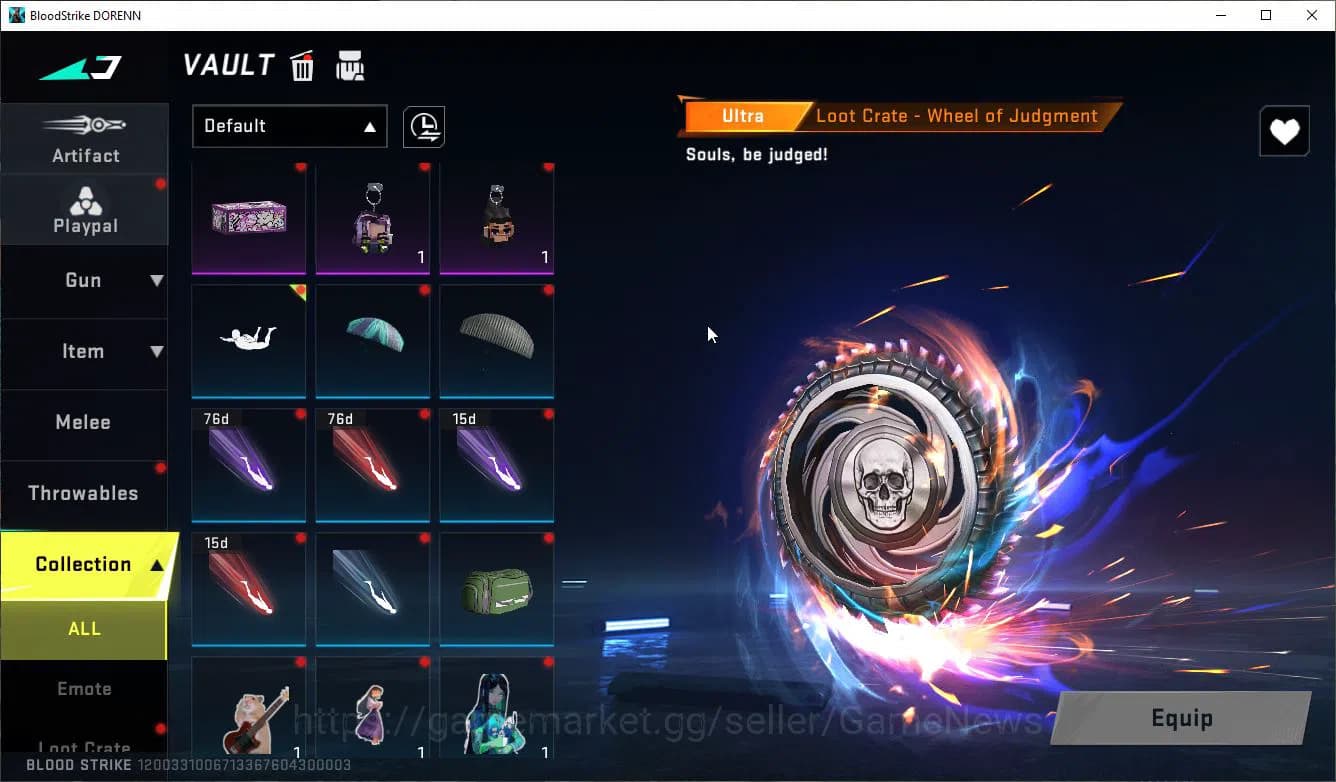 Blood Strike Accounts ASIA|MELE Axe-Crystal+20 ULTRA[Katya,Kraken,M4A1,V image 3