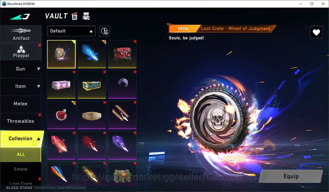 Blood Strike Accounts ASIA|MELE Axe-Crystal+20 ULTRA[Katya,Kraken,M4A1,V image 4