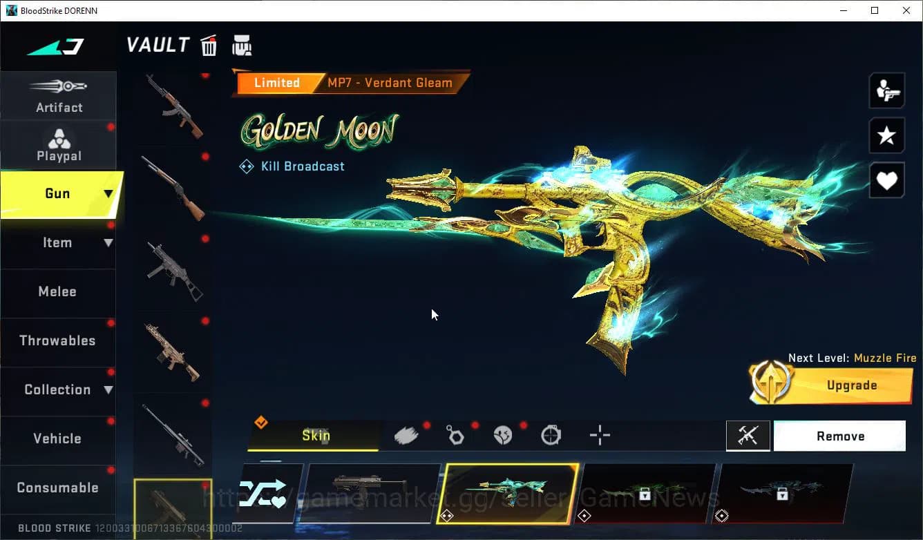 Blood Strike Accounts ASIA|MELE Axe-Crystal+20 ULTRA[Katya,Kraken,M4A1,V image 9