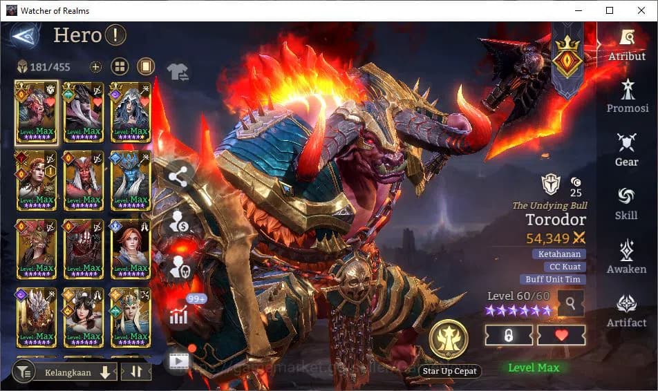 Watcher of Realms Accounts Global 60x|Lv64|2,1M Power|3 Lord [Aracha,Torodor, image 7
