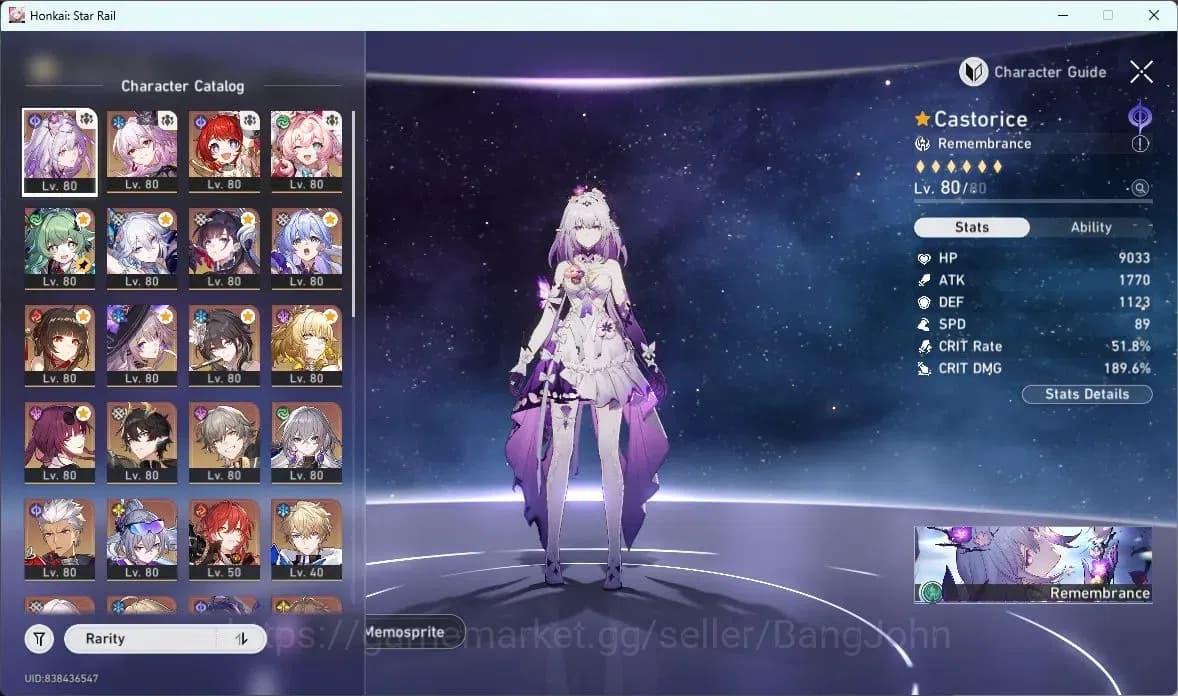 Honkai Star Rail Accounts ASIA | TL 70 | 16 LIMIT | CASTORICE | EVERNIGHT | image 14