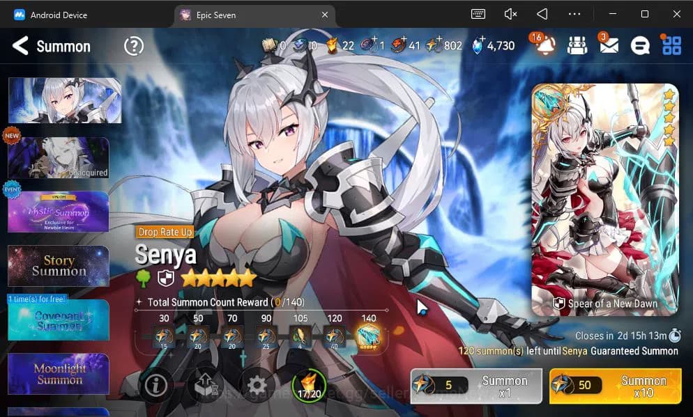 Epic Seven Accounts GBL Verif|13ML(BArunka,LOTScales,DB Senya,Etc)+PFB image 17