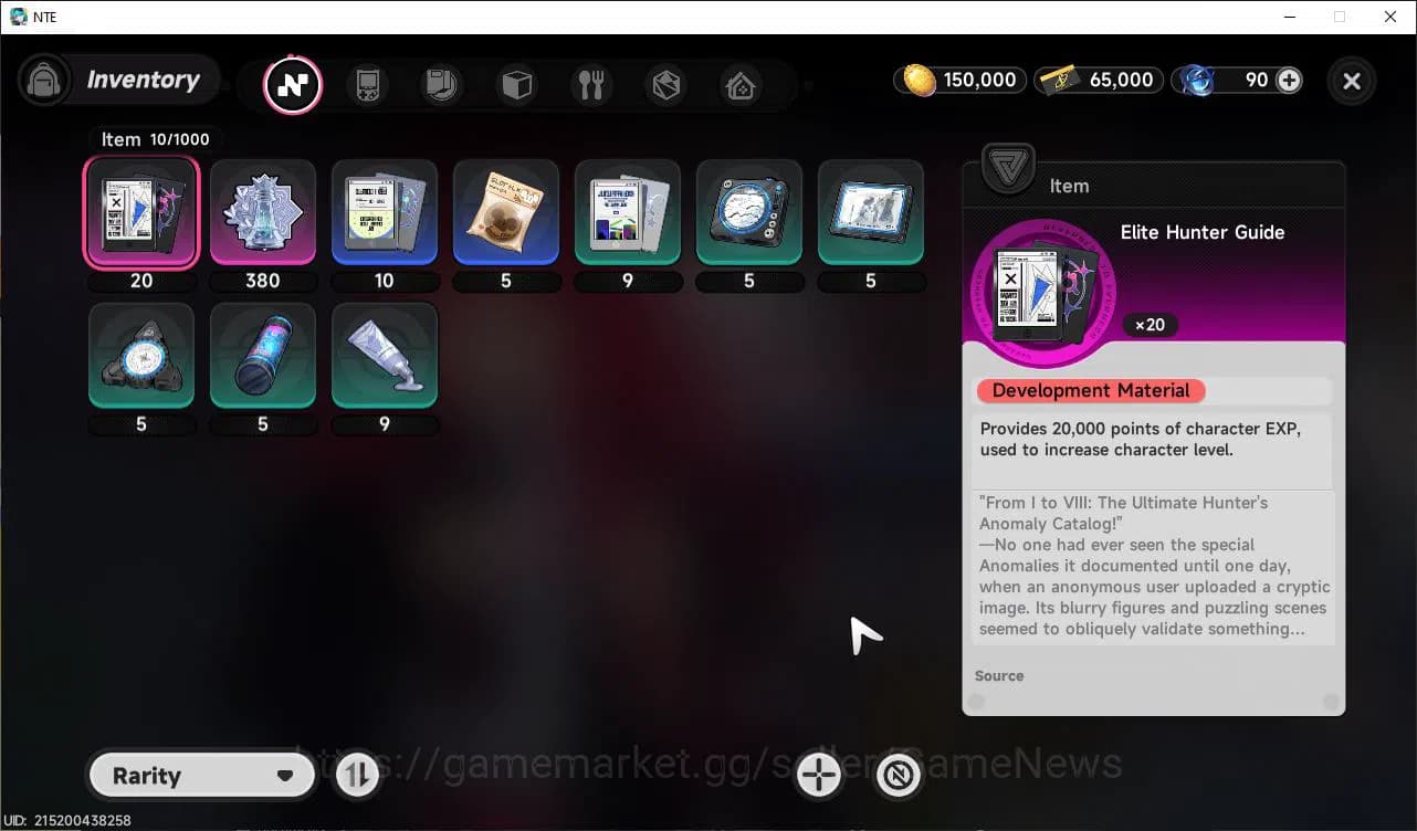 Neverness to Everness Accounts GLOBAL NA|HL 3| 1 SSR Limited Nanally |6 SR Auriel image 5