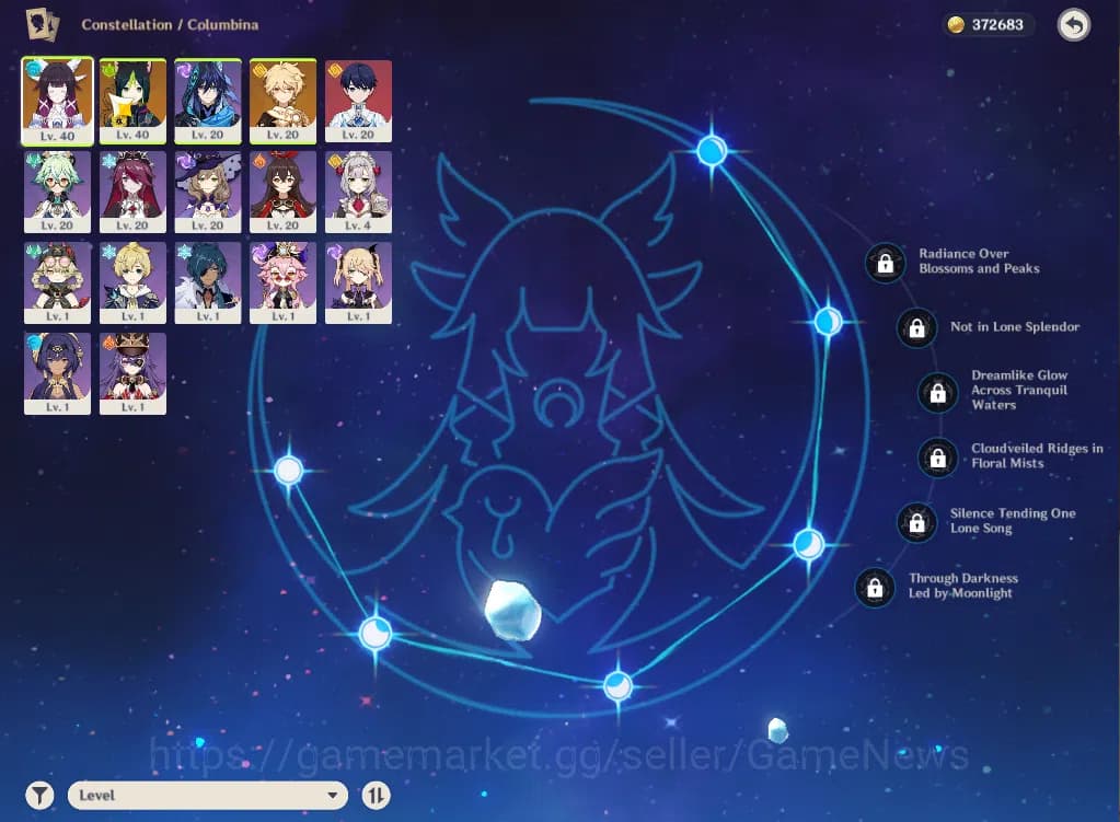 Genshin Impact Accounts ASIA|AR17|Fresh Starter|1Limited+13(*4Character)|C image 12