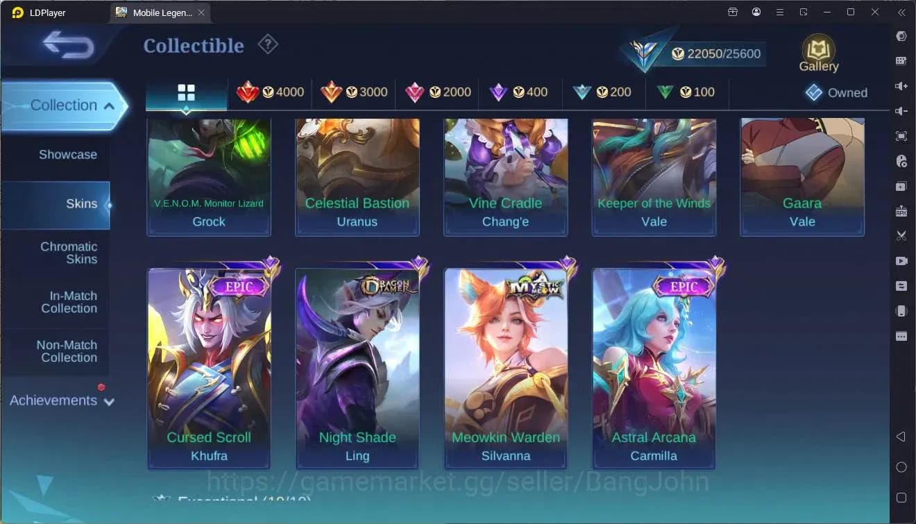 Mobile Legends: Bang Bang Accounts Global|Hero 74|Skin 99|Expert|CC Natalia|Naruto Va image 10