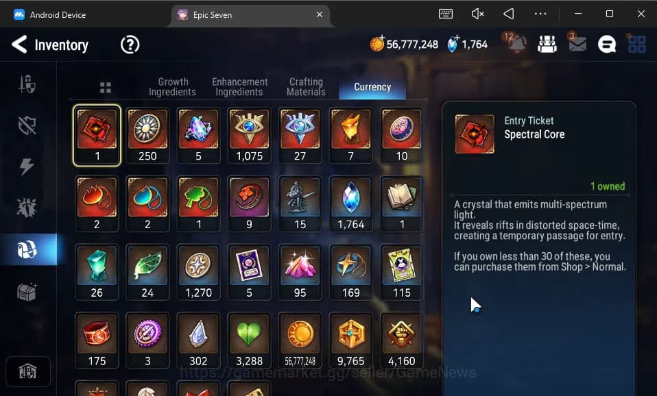 Epic Seven Accounts ASIA Unverif|9 ML(BArunka,Ruele oL,Genesis Ras,Etc image 10