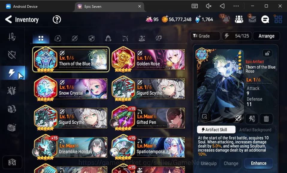 Epic Seven Accounts ASIA Unverif|9 ML(BArunka,Ruele oL,Genesis Ras,Etc image 12