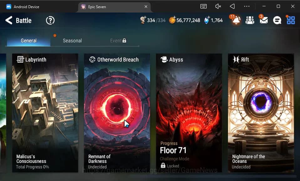 Epic Seven Accounts ASIA Unverif|9 ML(BArunka,Ruele oL,Genesis Ras,Etc image 6