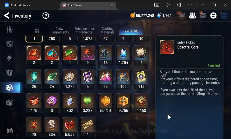 Epic Seven Accounts ASIA Unverif|9 ML(BArunka,Ruele oL,Genesis Ras,Etc image 9