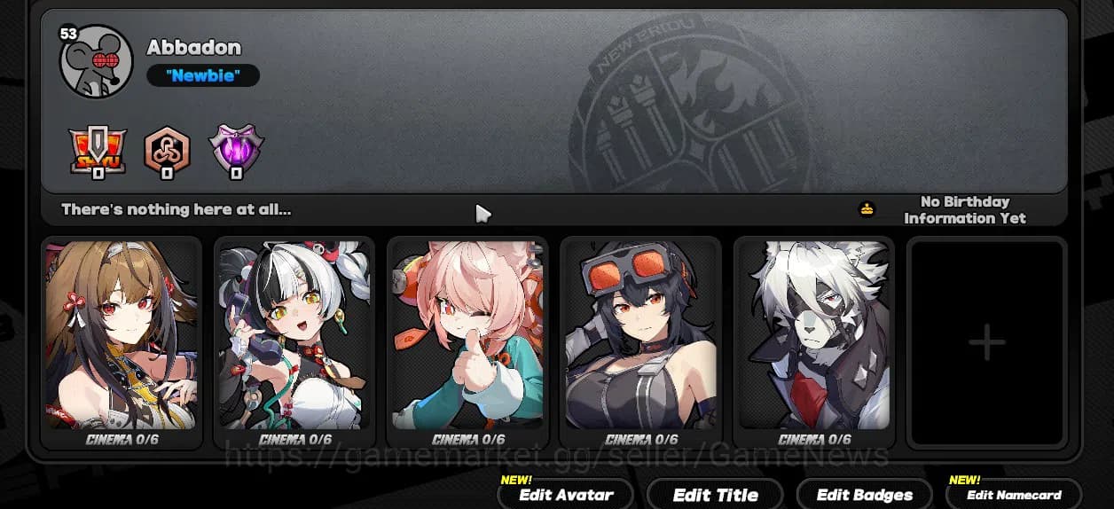 Zenless Zone Zero Accounts ASIA IK 53|S2 CH4|15 EMT+5K Poly|Team YSG 3 Limite image 8