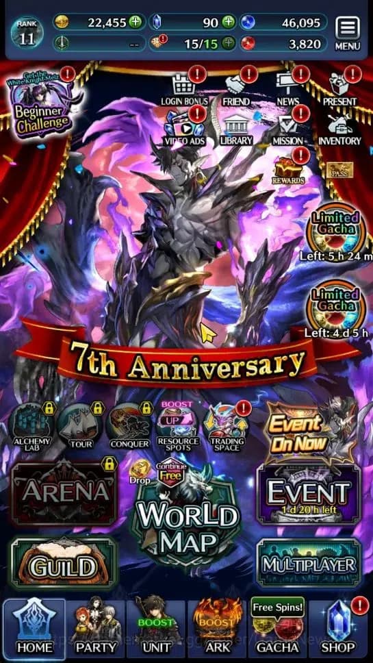 Last Cloudia Accounts GLOBAL|Rank 11|Top Tier Unit [Demon Lord Judecca-S image 8