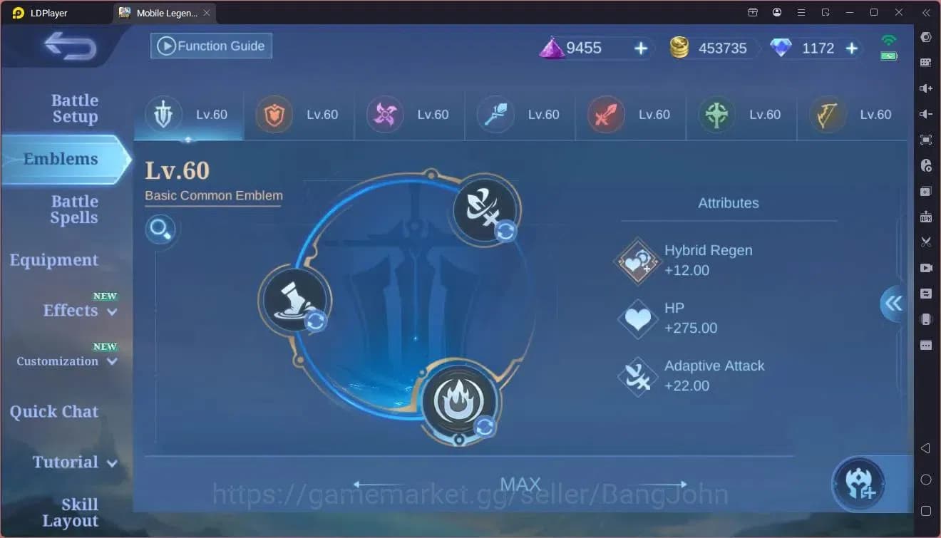 Mobile Legends: Bang Bang Accounts Global|Hero 132 Skin 446|Mega|Legend Layla,Lunox,M image 19