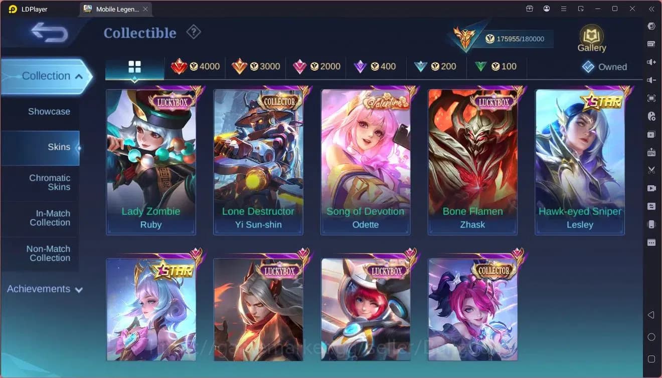 Mobile Legends: Bang Bang Accounts Global|Hero 132 Skin 446|Mega|Legend Layla,Lunox,M image 3