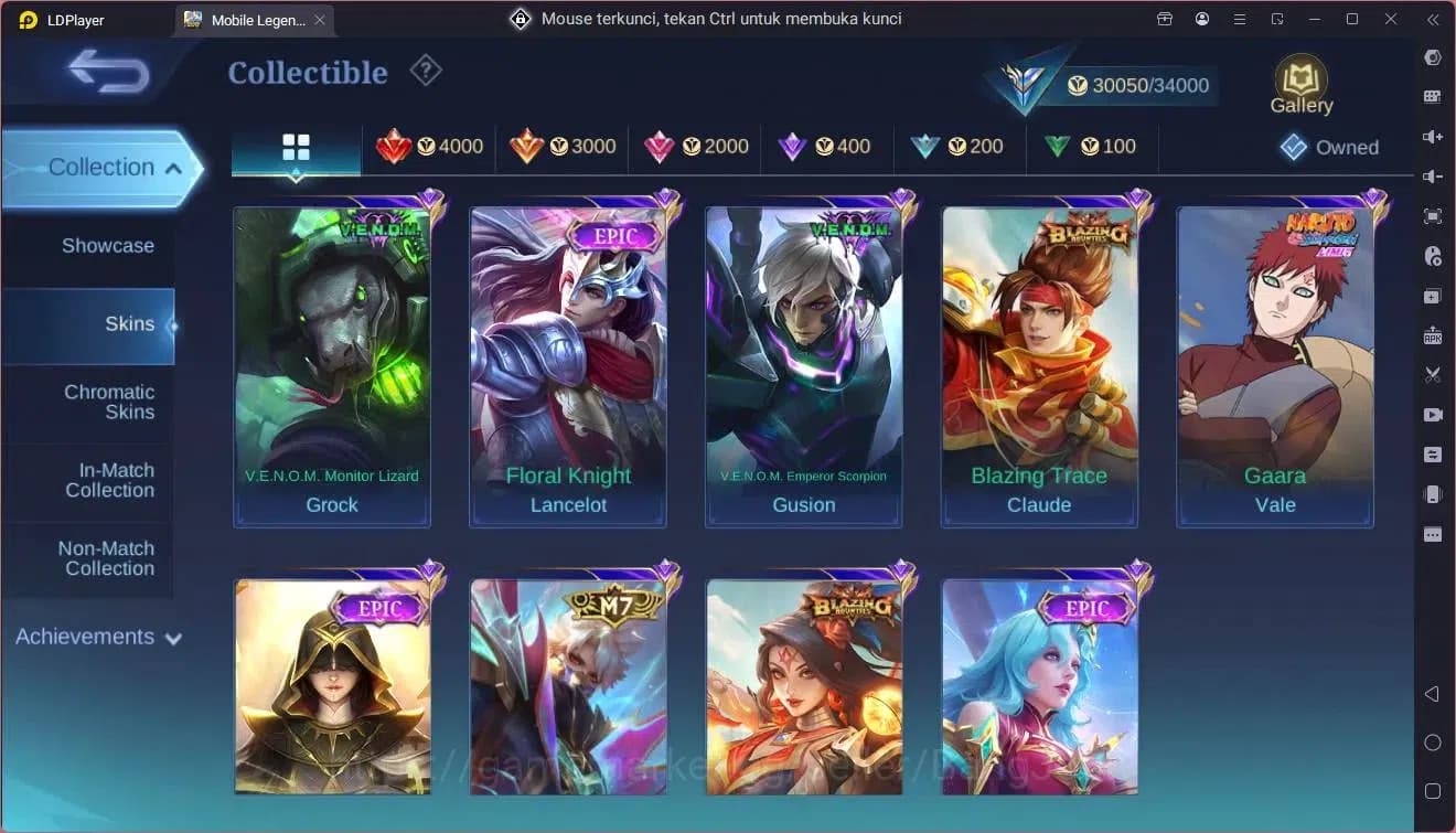 Mobile Legends: Bang Bang Accounts Global|Hero 76|Skin 119|Expert|Prime Granger|CC Na image 10