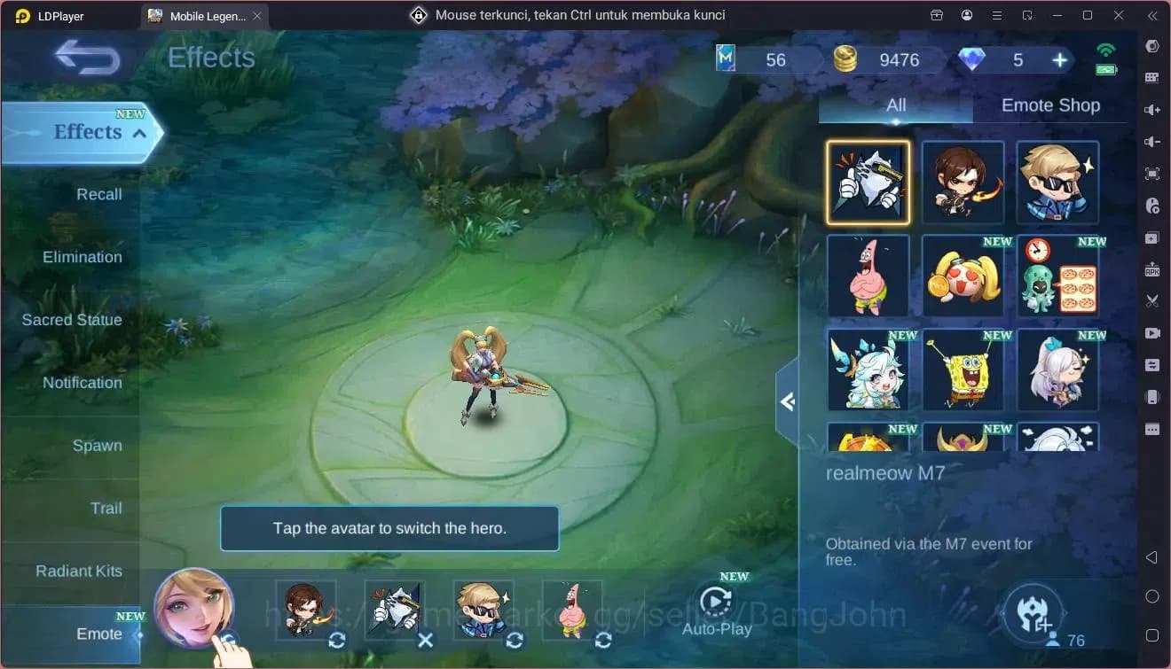 Mobile Legends: Bang Bang Accounts Global|Hero 76|Skin 119|Expert|Prime Granger|CC Na image 15