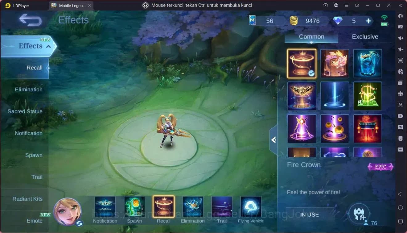 Mobile Legends: Bang Bang Accounts Global|Hero 76|Skin 119|Expert|Prime Granger|CC Na image 16