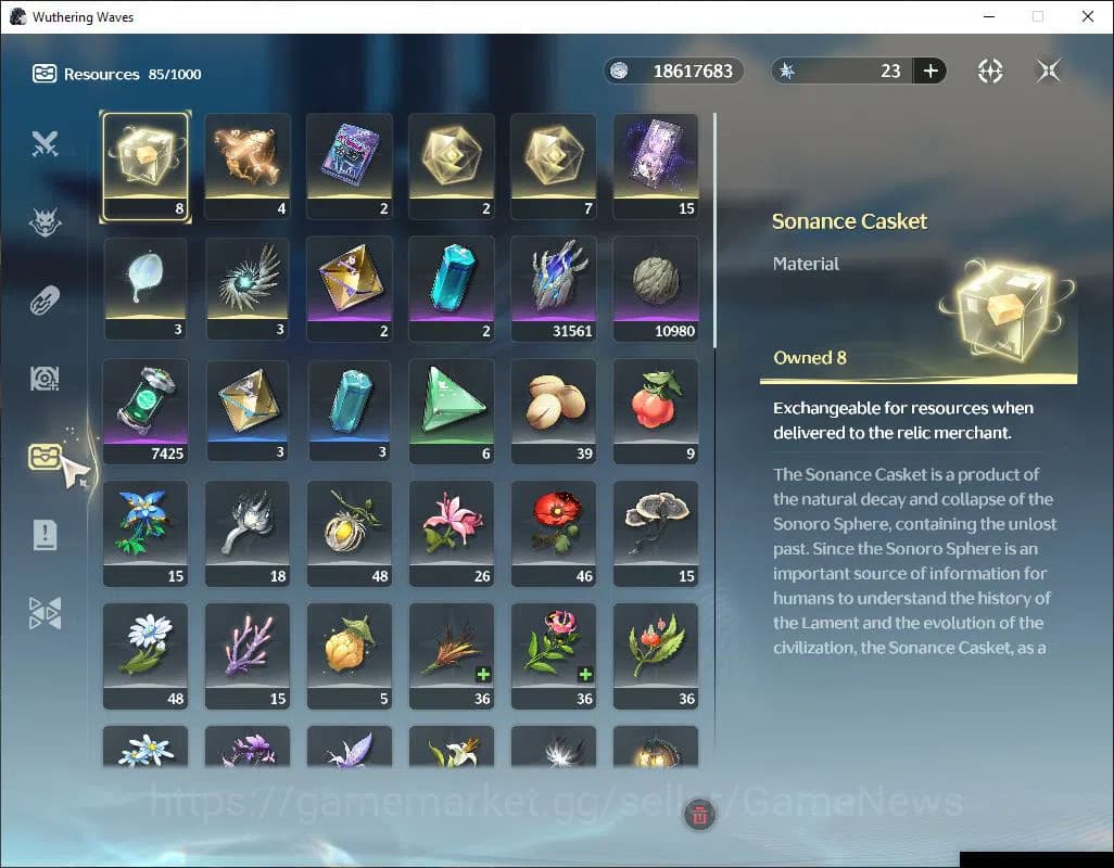 Wuthering Waves Accounts SEA | UL 48 | 1 Limited | Hiyuki R4 | MC Female | image 10