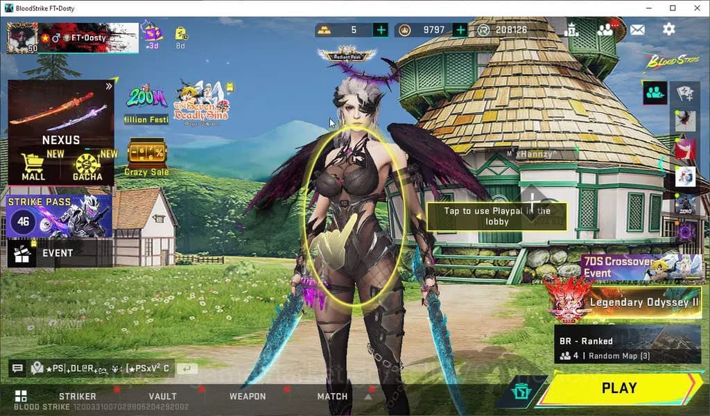 Blood Strike Accounts ASIA|ETERNAL Nova-NigMare,Zero+MELE DualBlades,Col image 1