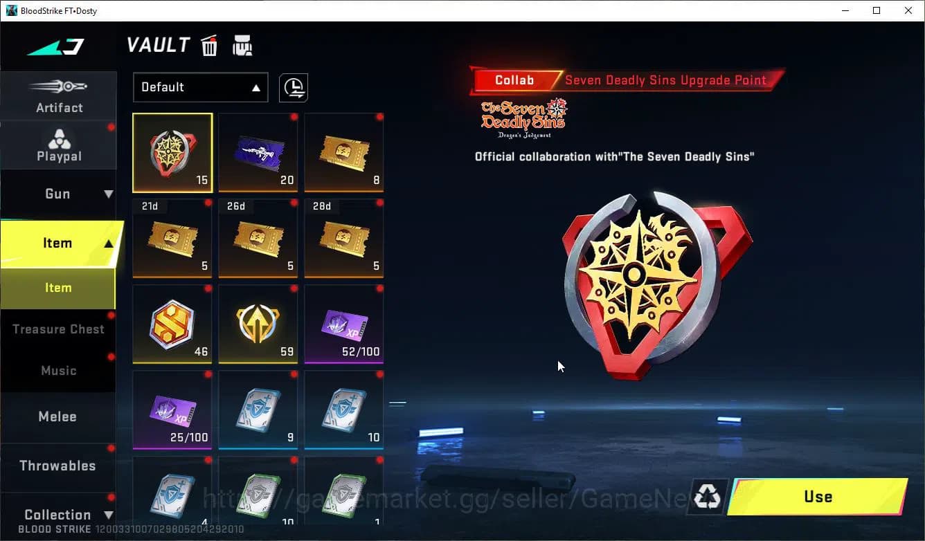 Blood Strike Accounts ASIA|ETERNAL Nova-NigMare,Zero+MELE DualBlades,Col image 12
