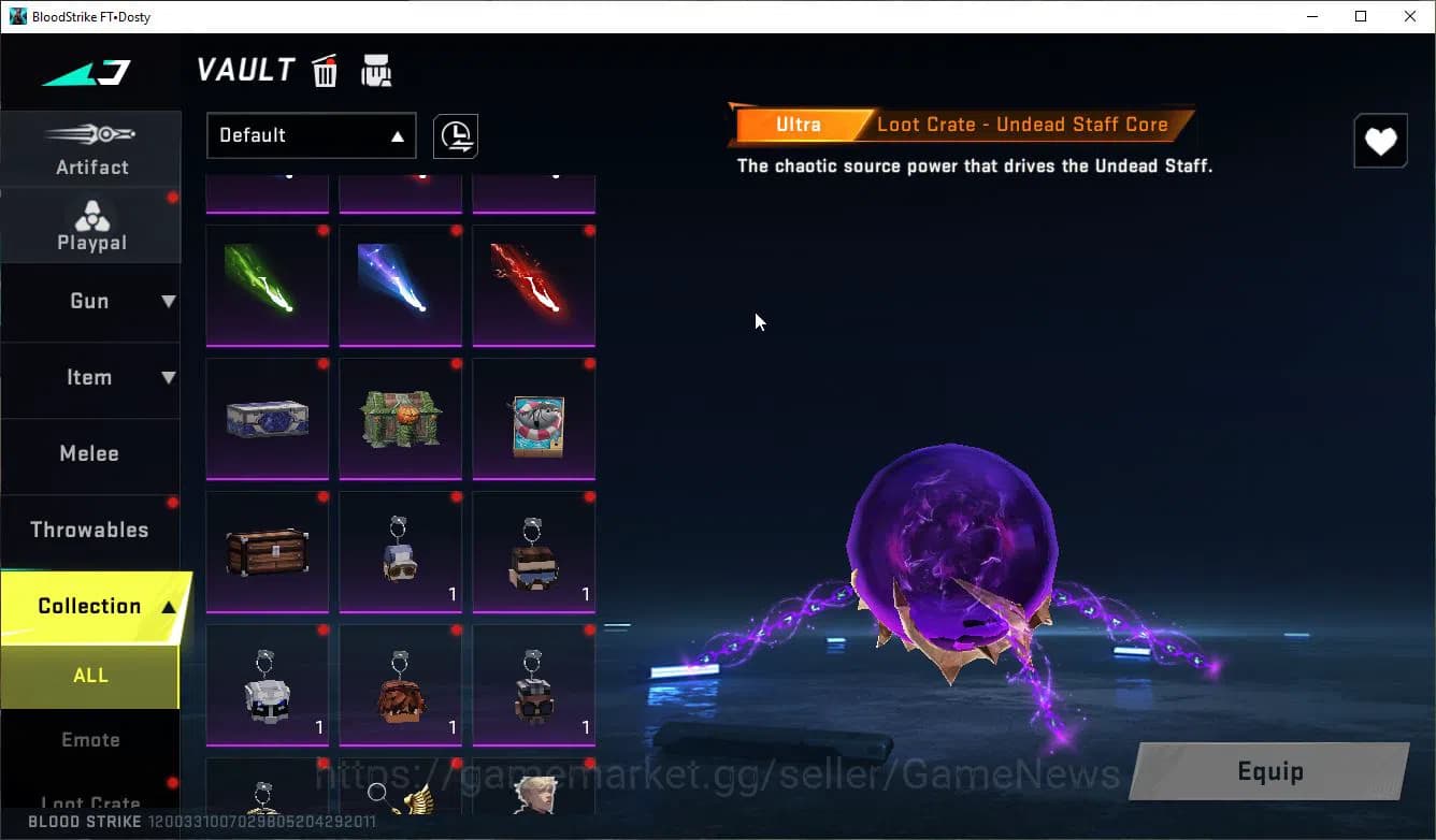 Blood Strike Accounts ASIA|ETERNAL Nova-NigMare,Zero+MELE DualBlades,Col image 7